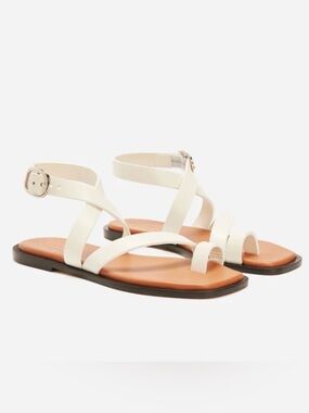 Everlane The Italian Leather Wrap Sandal